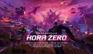 Read more about the article Caos e crossovers: tudo sobre “Hora Zero”, o evento épico que encerra o capítulo 6 de Fortnite