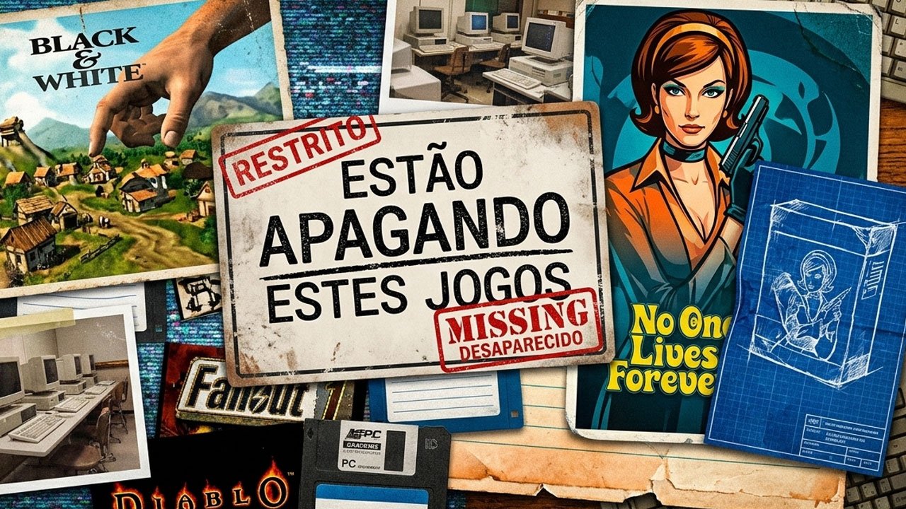 Read more about the article Jogos Abandonware: 5 obras-primas que sumiram das lojas