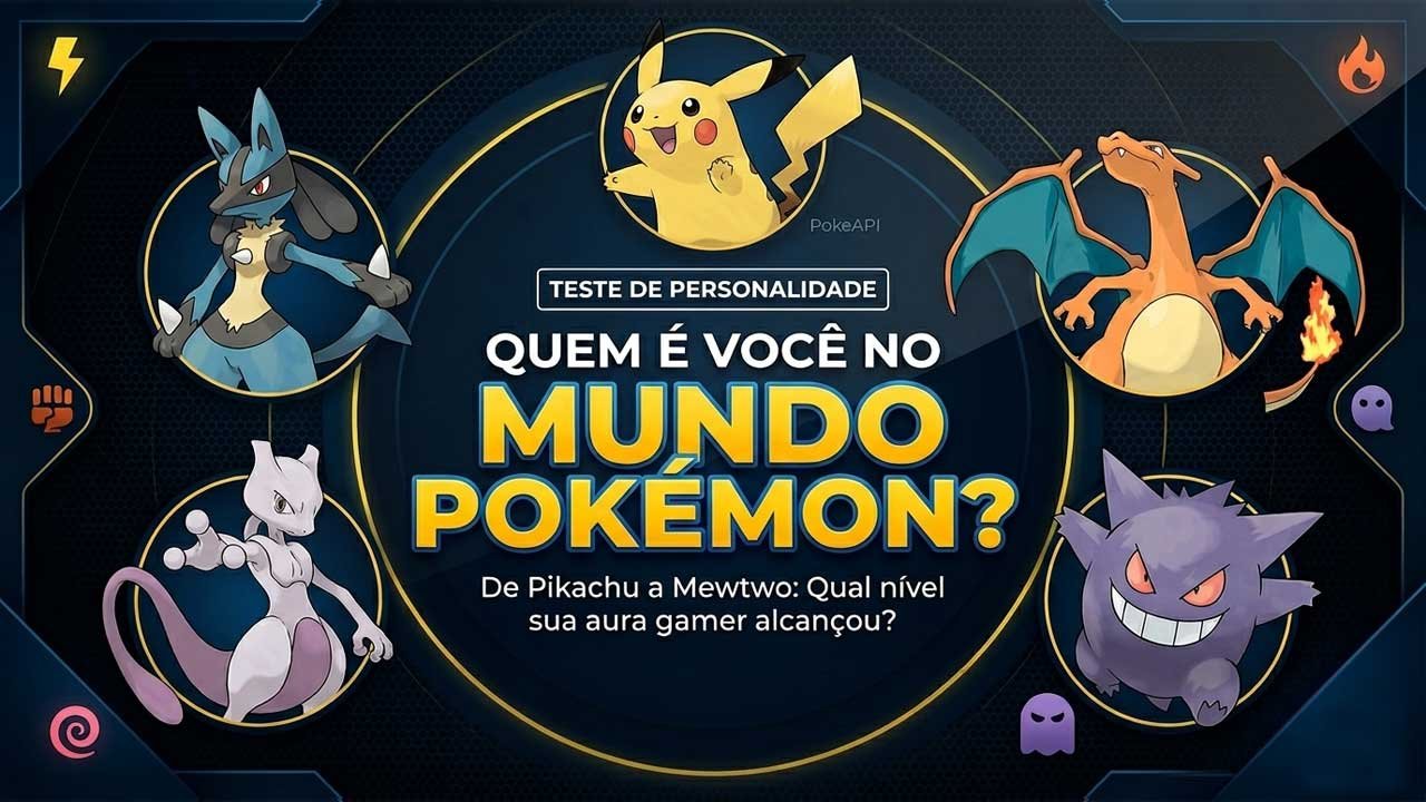 Read more about the article Quem é você no mundo Pokémon? Faça o Teste!