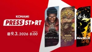 Read more about the article Konami Press Start Showcase Set for September 3