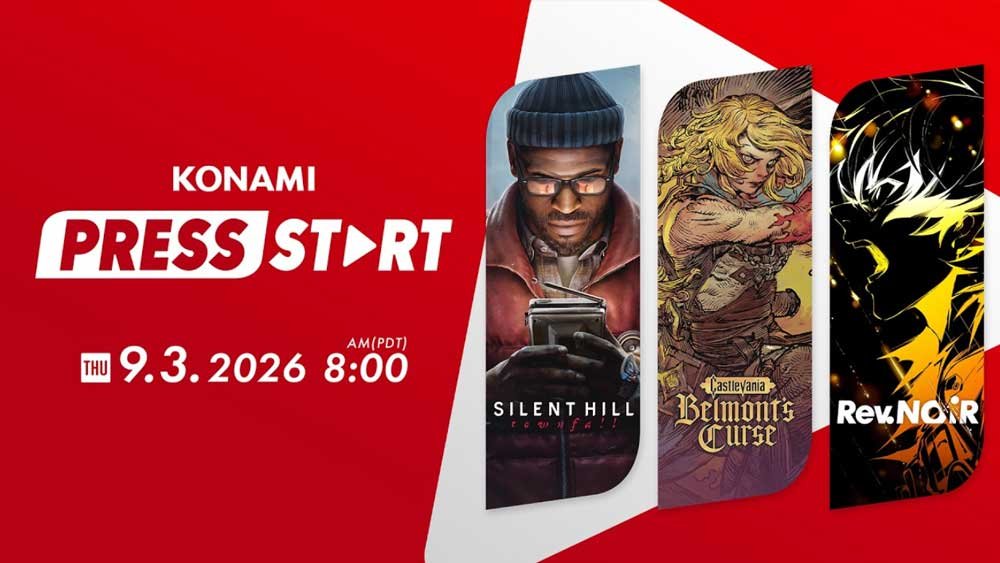 You are currently viewing Konami Press Start Showcase Set for September 3