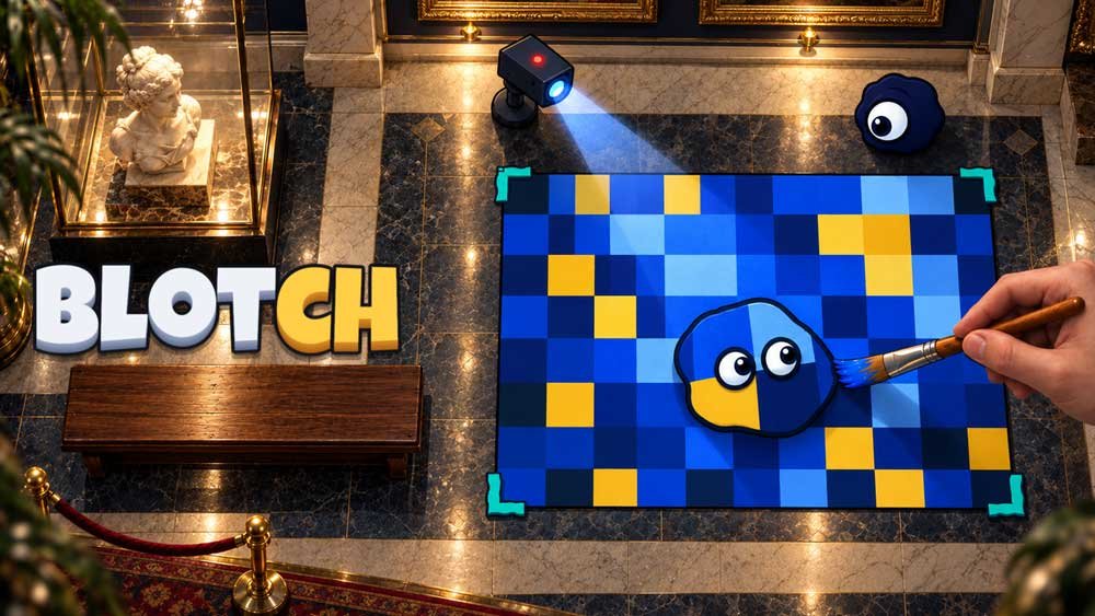 You are currently viewing Blotch: The Stealth Game Where You Paint Yourself Invisible