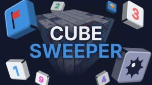 Read more about the article Cube Sweeper Demo: Minesweeper on a Rotating Cube